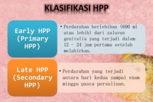 Pengertian Pendarahan Postpartum Sekunder